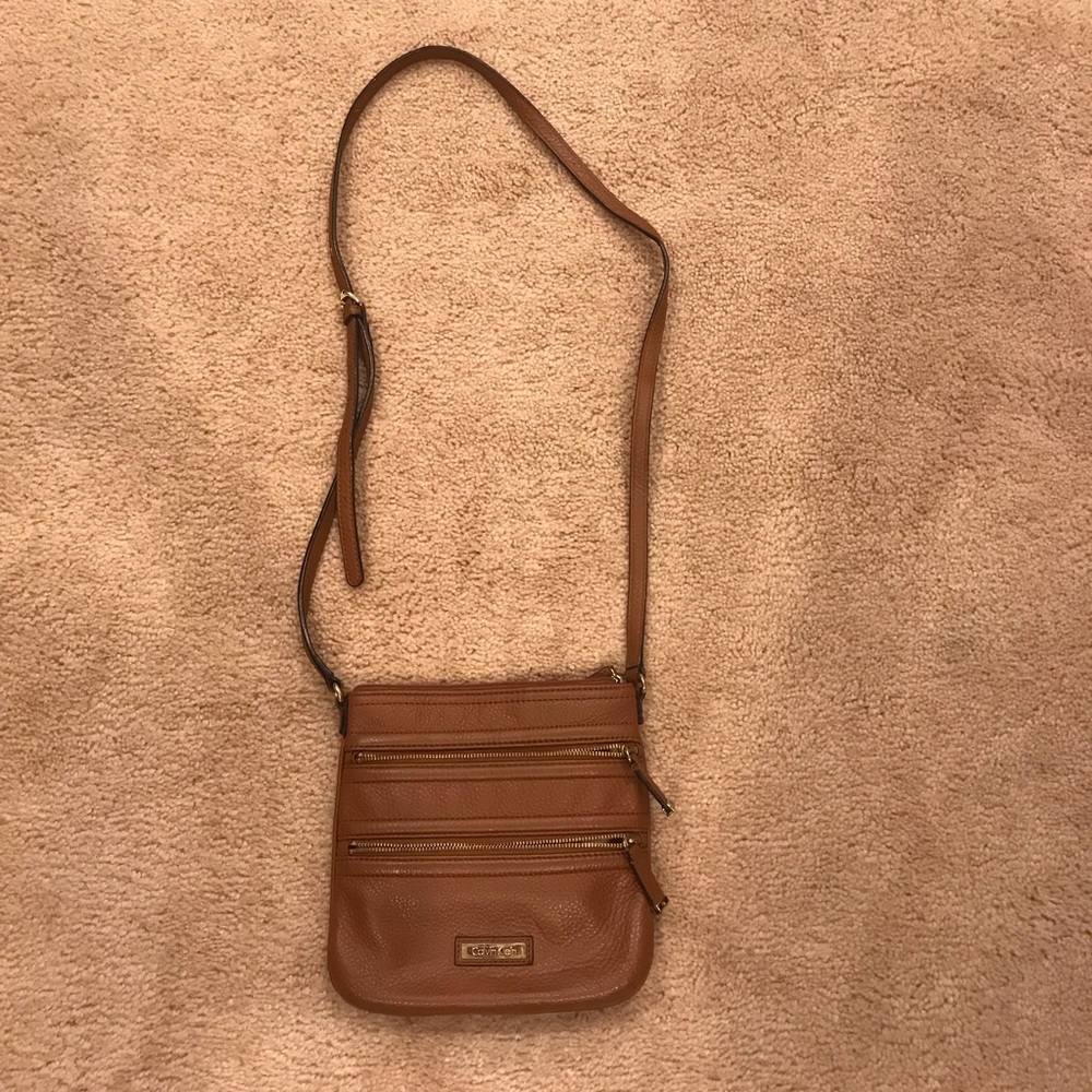Brown Calvin Klein purse